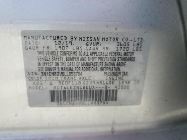 Photo 11 VIN: 3N1CN8DV0LL853754 - NISSAN VERSA S 