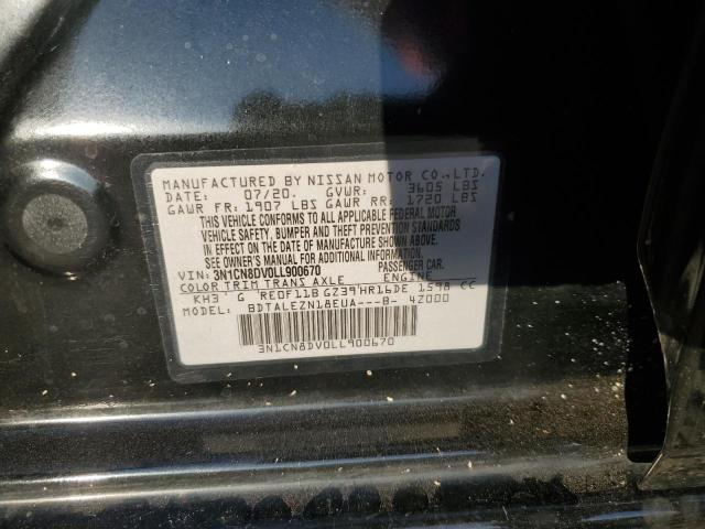 Photo 12 VIN: 3N1CN8DV0LL900670 - NISSAN VERSA S 