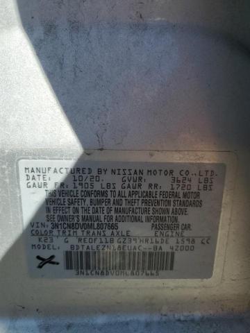 Photo 11 VIN: 3N1CN8DV0ML807665 - NISSAN VERSA 