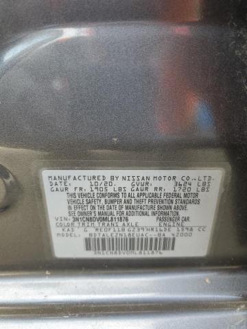 Photo 11 VIN: 3N1CN8DV0ML811876 - NISSAN VERSA S 