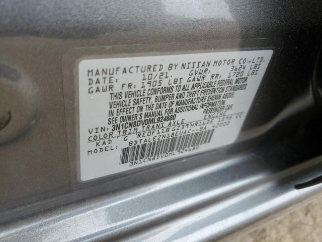 Photo 11 VIN: 3N1CN8DV0ML924680 - NISSAN VERSA S 