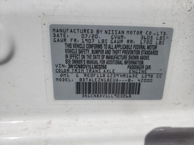 Photo 9 VIN: 3N1CN8DV1LL903268 - NISSAN VERSA S 