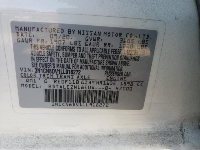 Photo 9 VIN: 3N1CN8DV1LL918272 - NISSAN VERSA S 