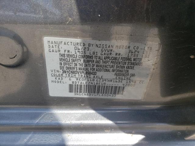 Photo 12 VIN: 3N1CN8DV1PL850433 - NISSAN VERSA S 