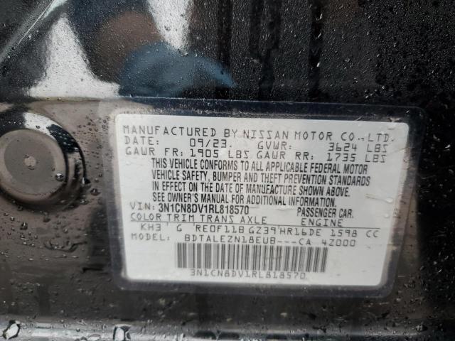 Photo 11 VIN: 3N1CN8DV1RL818570 - NISSAN VERSA 