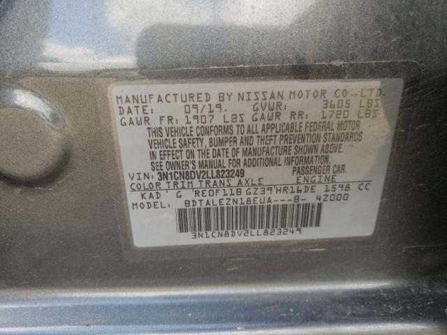 Photo 9 VIN: 3N1CN8DV2LL823249 - NISSAN VERSA S 