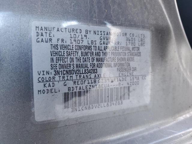 Photo 11 VIN: 3N1CN8DV2LL834283 - NISSAN VERSA 