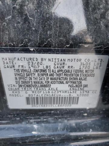 Photo 11 VIN: 3N1CN8DV2LL888022 - NISSAN VERSA S 