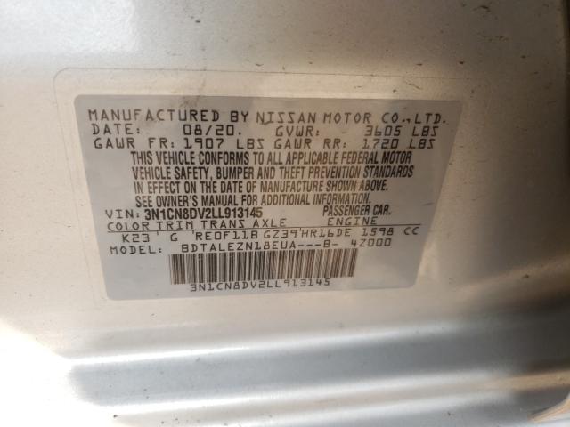 Photo 9 VIN: 3N1CN8DV2LL913145 - NISSAN VERSA S 