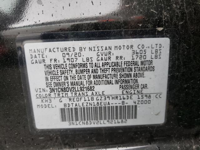 Photo 9 VIN: 3N1CN8DV2LL921682 - NISSAN VERSA S 