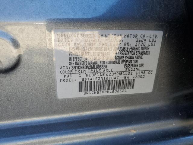 Photo 11 VIN: 3N1CN8DV2ML808526 - NISSAN VERSA S 