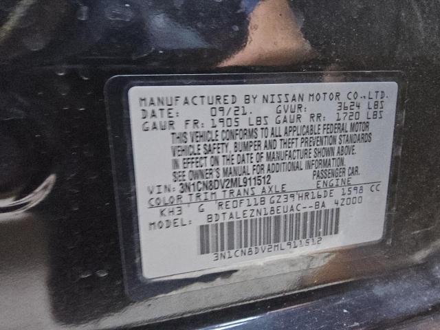 Photo 12 VIN: 3N1CN8DV2ML911512 - NISSAN VERSA S 