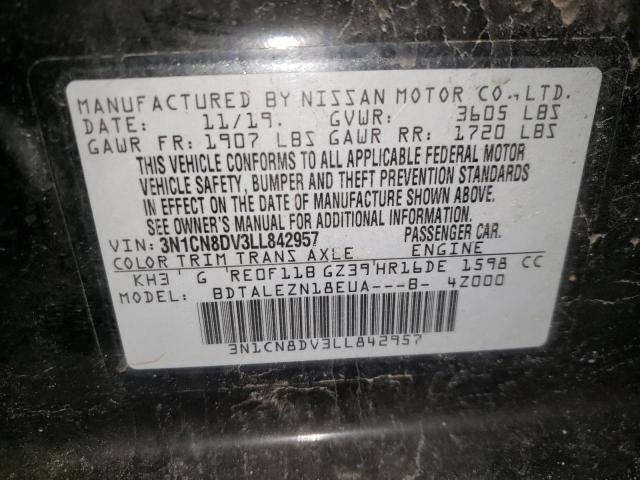 Photo 11 VIN: 3N1CN8DV3LL842957 - NISSAN VERSA S 