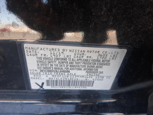 Photo 9 VIN: 3N1CN8DV3LL846586 - NISSAN VERSA S 