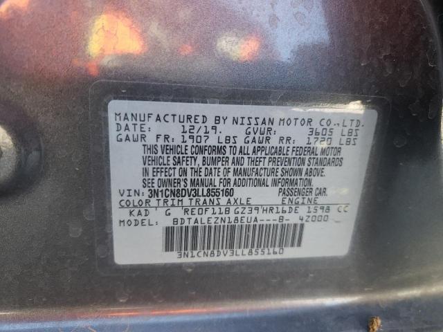 Photo 12 VIN: 3N1CN8DV3LL855160 - NISSAN VERSA 