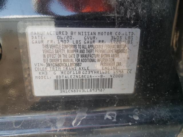 Photo 9 VIN: 3N1CN8DV3LL893987 - NISSAN VERSA S 