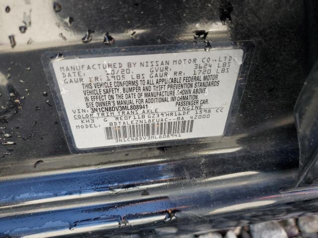 Photo 11 VIN: 3N1CN8DV3ML808941 - NISSAN VERSA S 