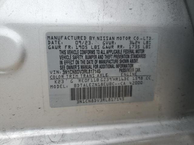 Photo 11 VIN: 3N1CN8DV3RL817145 - NISSAN VERSA S 