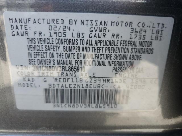 Photo 11 VIN: 3N1CN8DV3RL865910 - NISSAN VERSA S 