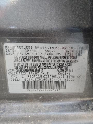 Photo 11 VIN: 3N1CN8DV3RL869519 - NISSAN VERSA S 