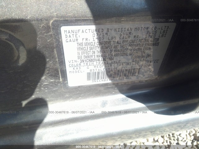 Photo 8 VIN: 3N1CN8DV4LL801804 - NISSAN VERSA 