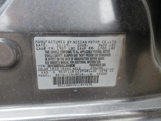 Photo 11 VIN: 3N1CN8DV4LL844636 - NISSAN VERSA S 