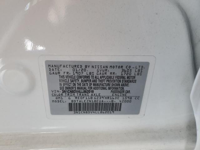 Photo 11 VIN: 3N1CN8DV4LL862019 - NISSAN VERSA 