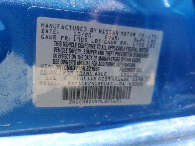 Photo 11 VIN: 3N1CN8DV4ML821651 - NISSAN VERSA 