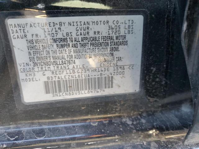 Photo 11 VIN: 3N1CN8DV5LL847674 - NISSAN VERSA 