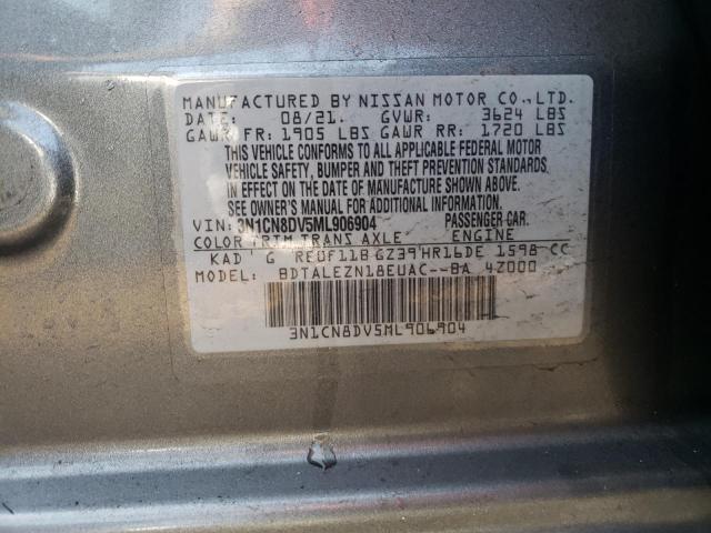 Photo 9 VIN: 3N1CN8DV5ML906904 - NISSAN VERSA S 