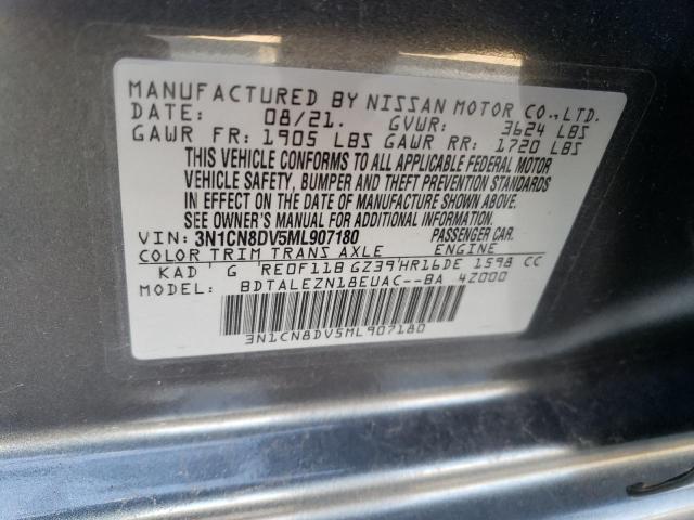 Photo 12 VIN: 3N1CN8DV5ML907180 - NISSAN VERSA S 