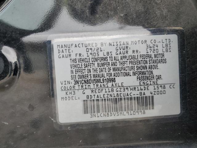 Photo 11 VIN: 3N1CN8DV5ML910998 - NISSAN VERSA S 