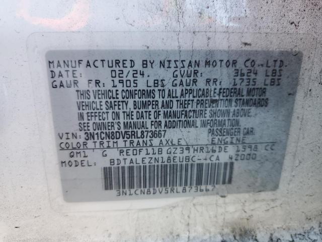 Photo 11 VIN: 3N1CN8DV5RL873667 - NISSAN VERSA S 