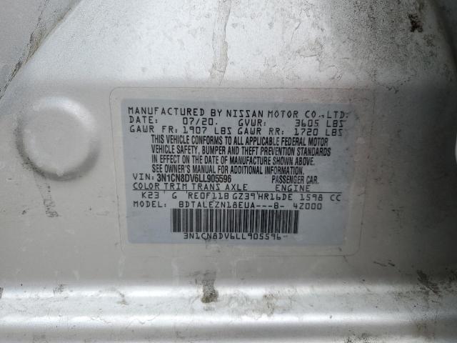 Photo 11 VIN: 3N1CN8DV6LL905596 - NISSAN VERSA S 