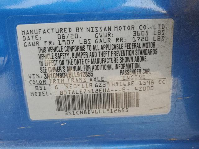 Photo 11 VIN: 3N1CN8DV6LL912855 - NISSAN VERSA 