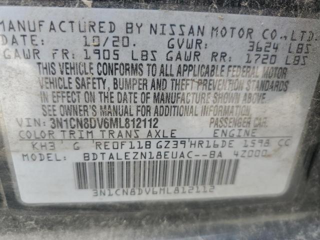 Photo 11 VIN: 3N1CN8DV6ML812112 - NISSAN VERSA 