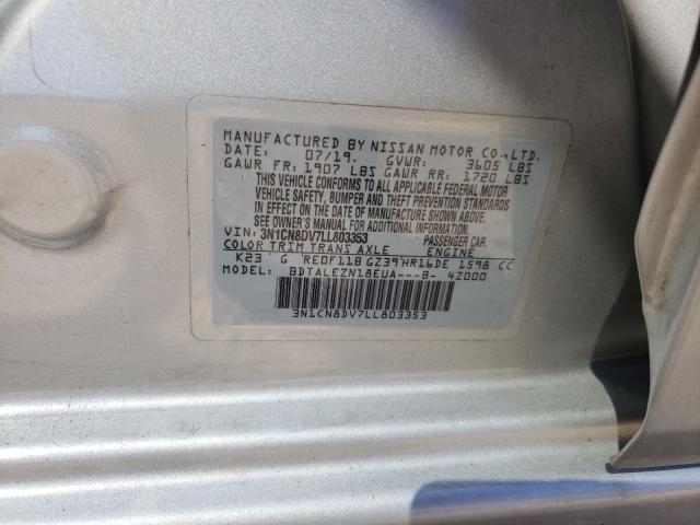 Photo 9 VIN: 3N1CN8DV7LL803353 - NISSAN VERSA S 