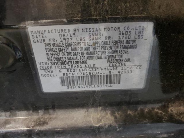 Photo 9 VIN: 3N1CN8DV7LL807466 - NISSAN VERSA S 