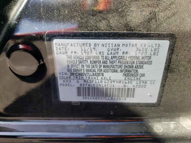 Photo 9 VIN: 3N1CN8DV7LL842878 - NISSAN VERSA S 