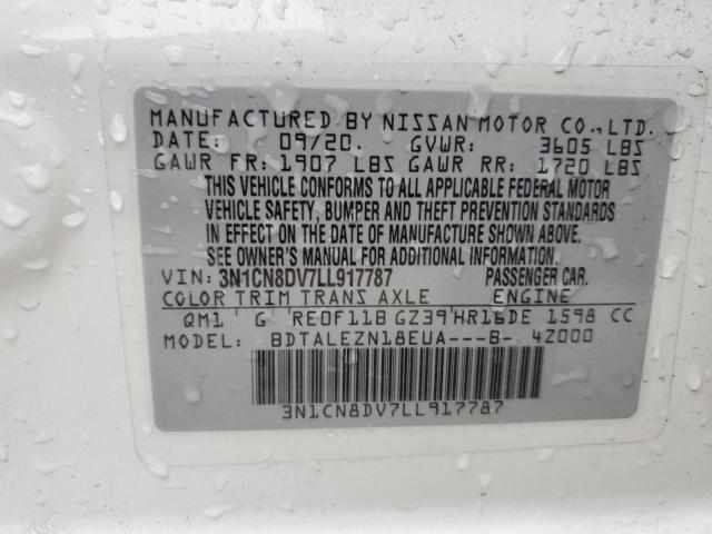 Photo 11 VIN: 3N1CN8DV7LL917787 - NISSAN VERSA 