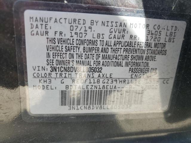 Photo 11 VIN: 3N1CN8DV8LL805032 - NISSAN VERSA S 