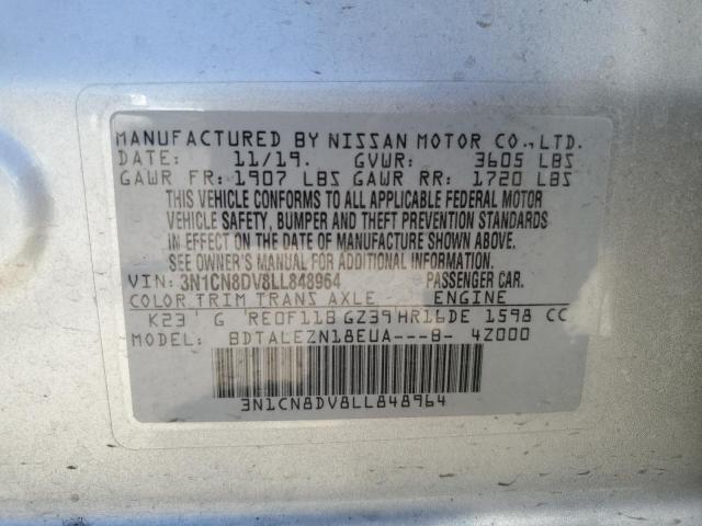 Photo 12 VIN: 3N1CN8DV8LL848964 - NISSAN VERSA S 