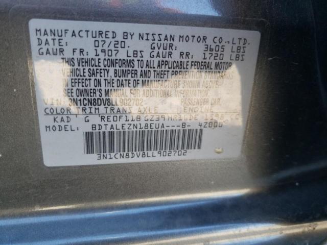 Photo 11 VIN: 3N1CN8DV8LL902702 - NISSAN VERSA 