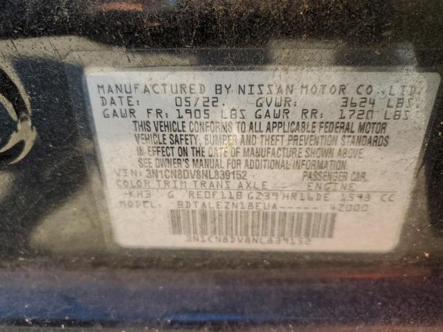 Photo 11 VIN: 3N1CN8DV8NL839152 - NISSAN VERSA 