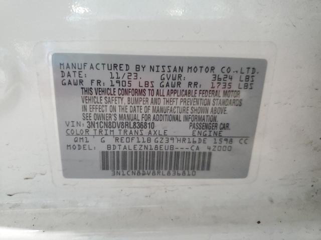 Photo 12 VIN: 3N1CN8DV8RL836810 - NISSAN VERSA 