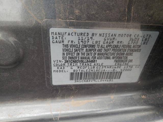 Photo 11 VIN: 3N1CN8DV9LL844681 - NISSAN VERSA S 