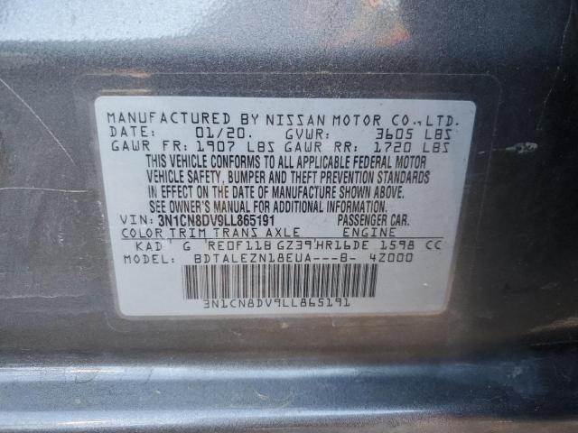 Photo 12 VIN: 3N1CN8DV9LL865191 - NISSAN VERSA S 