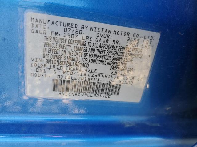 Photo 11 VIN: 3N1CN8DV9LL901400 - NISSAN VERSA S 