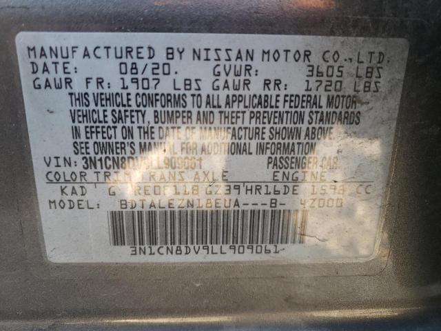 Photo 11 VIN: 3N1CN8DV9LL909061 - NISSAN VERSA 