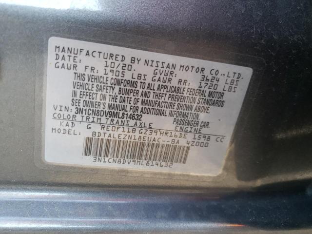 Photo 9 VIN: 3N1CN8DV9ML814632 - NISSAN VERSA S 